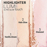 BelorDesign Lumi Touch Ultra Glow Highlighter 3.6 g - 3 Shades